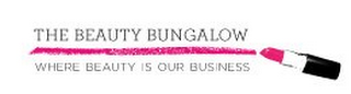 THE BEAUTY BUNGALOW WHERE BEAUTY IS OUR BUSINESS logo