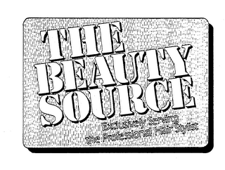 THE BEAUTY SOURCE EXCLUSIVELY SERVING THE PROFESSIONAL HAIR STYLIST logo
