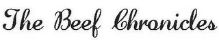 THE BEEF CHRONICLES logo
