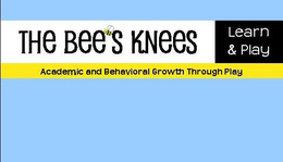 THE BEE'S KNEES LEARN & PLAY ACADEMIC AND BEHAVIORAL GROWTH THROUGH PLAY logo