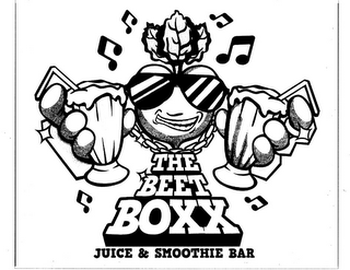 THE BEET BOXX JUICE & SMOOTHIE BAR logo