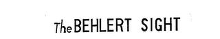 THE BEHLERT SIGHT logo
