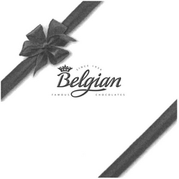 THE BELGIAN FAMOUS CHOCOLATES SINCE 1956 logo