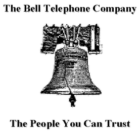 THE BELL TELEPHONE COMPANY THE PEOPLE YOU CAN TRUST logo