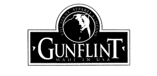 THE BERNE APPAREL COMPANY GUNFLINT MADE IN USA logo