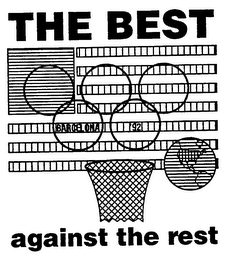 THE BEST AGAINST THE REST BARCELONA '92 logo