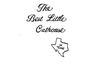 THE BEST LITTLE CATHOUSE IN TEXAS logo