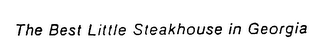 THE BEST LITTLE STEAKHOUSE IN GEORGIA logo