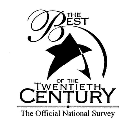 THE BEST OF THE TWENTIETH CENTURY THE OFFICIAL NATIONAL SURVEY logo