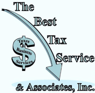 THE BEST TAX SERVICE & ASSOCIATES, INC. , TAXES & BUSINESS SERVICES logo
