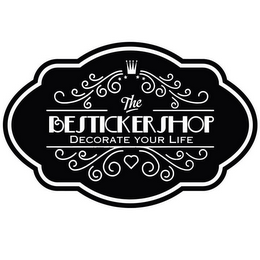 THE BESTICKERSHOP DECORATE YOUR LIFE logo