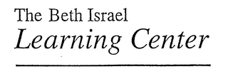 THE BETH ISRAEL LEARNING CENTER logo