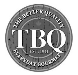 THE BETTER QUALITY TBQ EVERYDAY GOURMET EST. 1941 logo