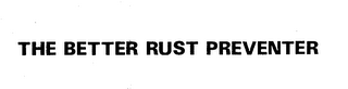 THE BETTER RUST PREVENTER logo