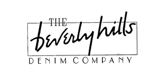 THE BEVERLY HILLS DENIM COMPANY logo