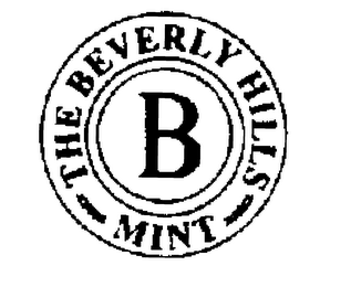 THE BEVERLY HILLS MINT B logo