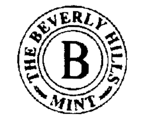 THE BEVERLY HILLS MINT B logo