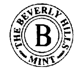 THE BEVERLY HILLS MINT B logo
