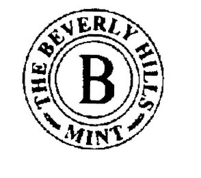 THE BEVERLY HILLS MINT B logo