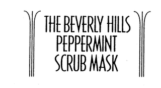 THE BEVERLY HILLS PEPPERMINT SCRUB MASK logo