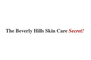 THE BEVERLY HILLS SKIN CARE SECRET! logo