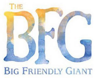THE BFG BIG FRIENDLY GIANT logo