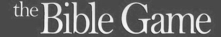 THE BIBLE GAME logo