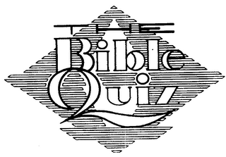 THE BIBLE QUIZ logo
