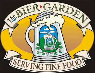 THE BIER · GARDEN SERVING FINE FOOD logo
