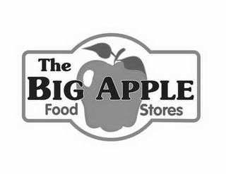 THE BIG APPLE FOOD STORES logo