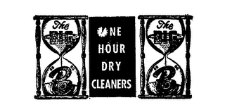 THE BIG "B" ONE HOUR DRY CLEANERS logo