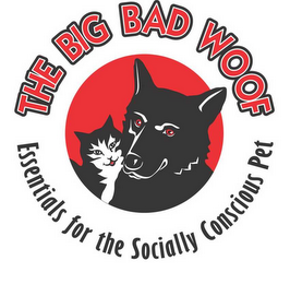 THE BIG BAD WOOF ESSENTIALS FOR THE SOCIALLY CONSCIOUS PET logo