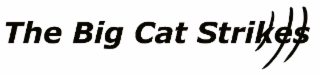 THE BIG CAT STRIKES logo