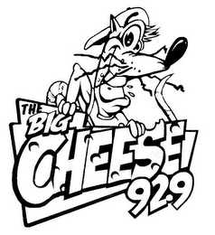 THE BIG CHEESE 92.9 logo