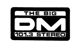 THE BIG DM 101.3 STEREO logo
