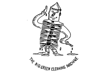 THE BIG GREEN CLEANING MACHINE logo