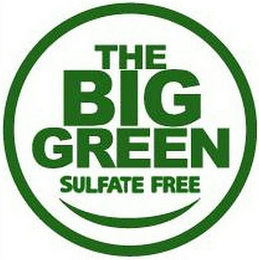 THE BIG GREEN SULFATE FREE logo