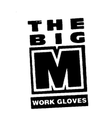 THE BIG M WORK GLOVES logo