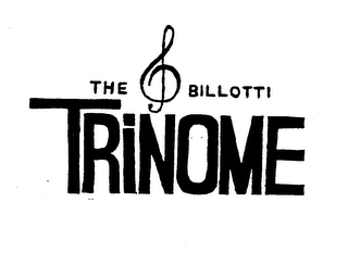 THE BILLOTTI TRINOME logo