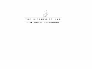 THE BIOCHEMIST LAB CLEAN COSMETICS, EARTH-INSPIRED logo
