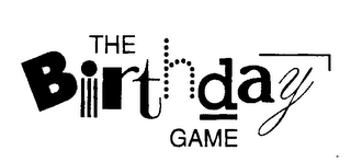 THE BIRTHDAY GAME logo
