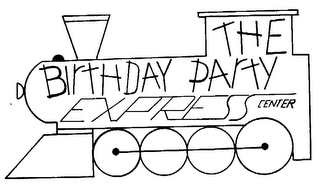 THE BIRTHDAY PARTY EXPRESS CENTER logo