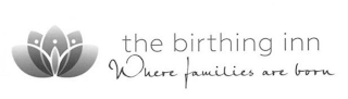 THE BIRTHING INN WHERE FAMILIES ARE BORN logo