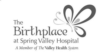 THE BIRTHPLACE AT SPRING VALLEY HOSPITAL A MEMBER OF THE VALLEY HEALTH SYSTEM logo
