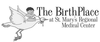 THE BIRTHPLACE AT ST. MARY'S REGIONAL MEDICAL CENTER logo