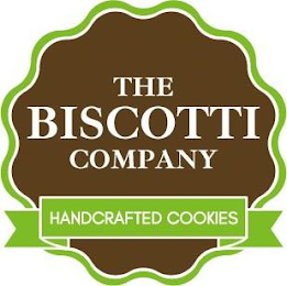 THE BISCOTTI COMPANY HANDCRAFTED COOKIES logo