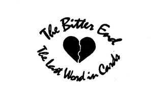 THE BITTER END THE LAST WORD IN CARDS logo