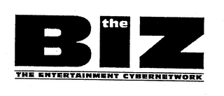 THE BIZ THE ENTERTAINMENT CYBERNETWORK logo