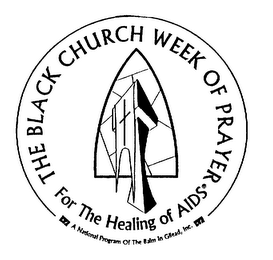 THE BLACK CHURCH WEEK OF PRAYER FOR THE HEALING OF AIDS A NATIONAL PROGRAM OF THE BALM IN GILEAD, INC. logo