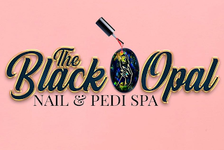 THE BLACK OPAL NAIL & PEDI SPA logo